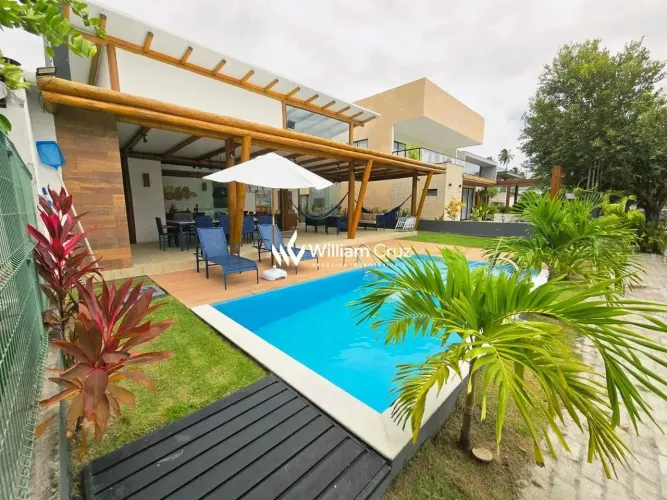 Aqui está sua casa de alto padrão no caribe Brasileiro