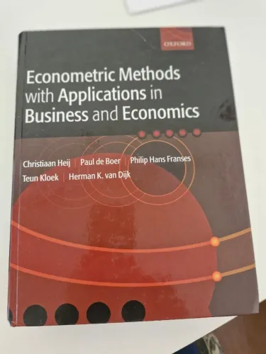  Econometric Methods with Applications in Business and Economics - Oxford Livro