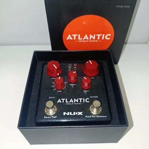 Pedal Delay Reverb NUX Atlantic Shimmer Tap Tempo ñ Strymon Kailani Narciso Guitarra