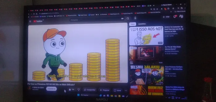 Tv led Napoli 32 polegadas com hdmi 1080p