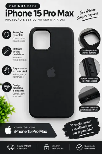 Capinha para iPhone 15 Pro Max