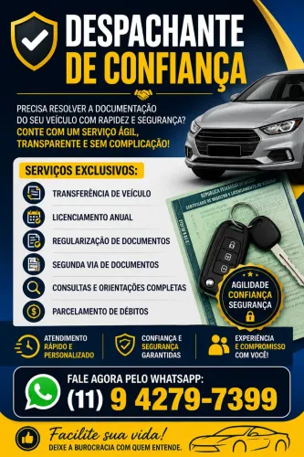 Despachante de confiança em Barueri 