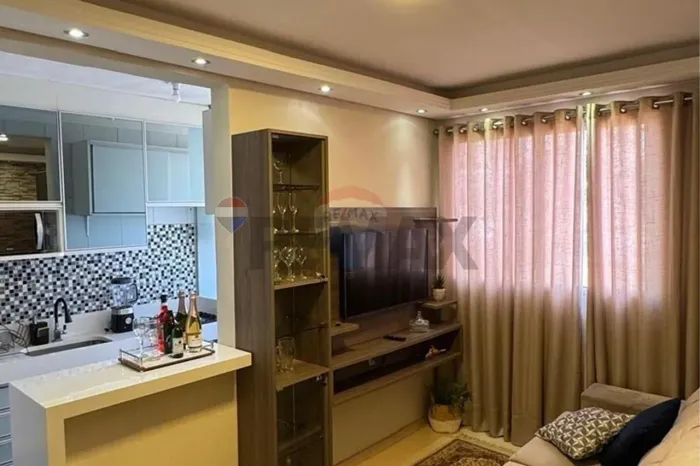 Apartamento mobiliado de 48m² | 2 dormitórios | Reserva Sul Resort | Quinta da Primavera  