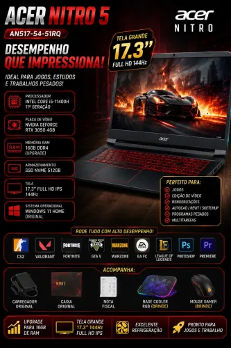 ? ACER NITRO 5 AN517-54-51RQ
