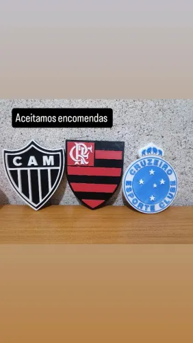 Escudo de times - impressão 3 D