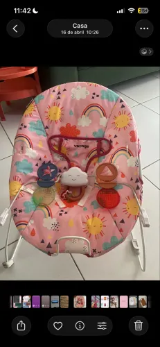 Cadeira de descanso bebê 