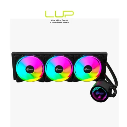 (LOJA FÍSICA) Water Cooler Kalkan Iota V2 360 RGB 360mm
