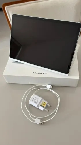 Galaxy Tab S9 FE, Branco, 10.9"