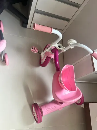 triciclo infantil rosa