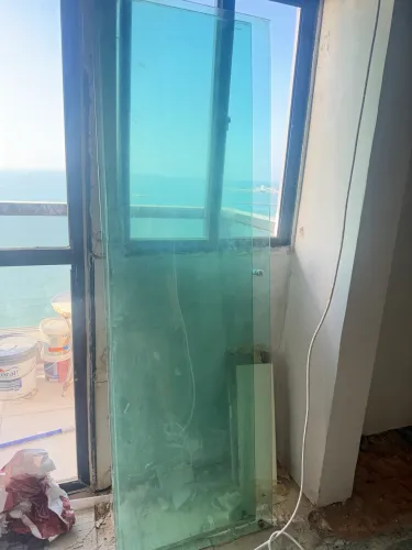 porta blindex para banheiro