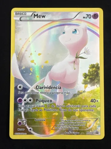 Mew XY110 Promo Carta Pokémon