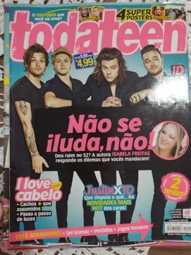 Kit One Direction revistas + poster Harry Styles