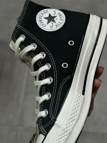 Chuck 70 Vintage Cano Alto Preto