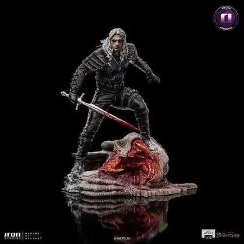 Geralt de Rivia iron studios 1/10