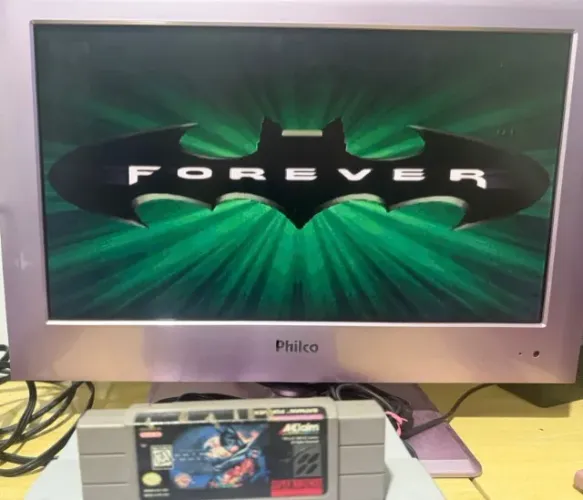 Jogo Batman Forever Cartucho Original Snes Super Nintendo