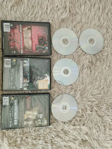 Trilogia Piratas do Caribe DVD Original - 3 Filmes e 4 Discos
