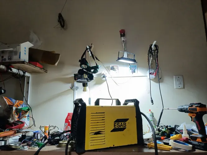Reparo em equipamentos de solda