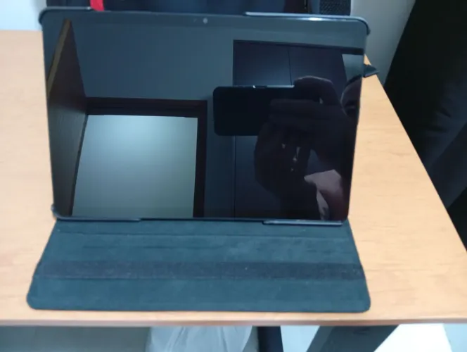 Galaxy Tab A9 sem uso. 