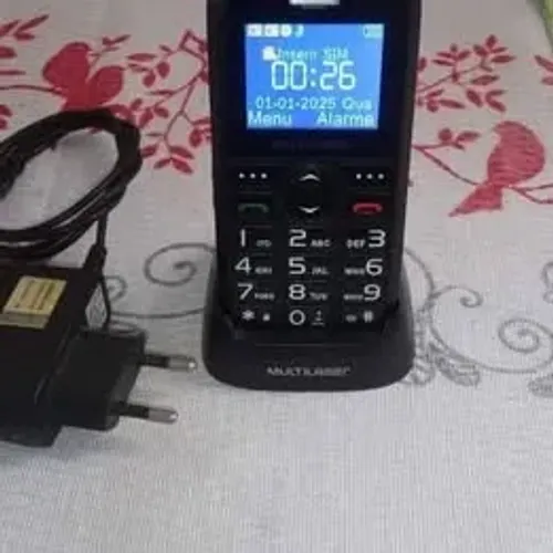 Telefone MULTILASER 2 chips + SD + base