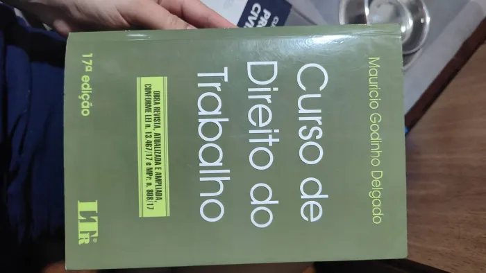 Curso de Direito do Trabalho de Maurício G. Delgado 17ª edição 
