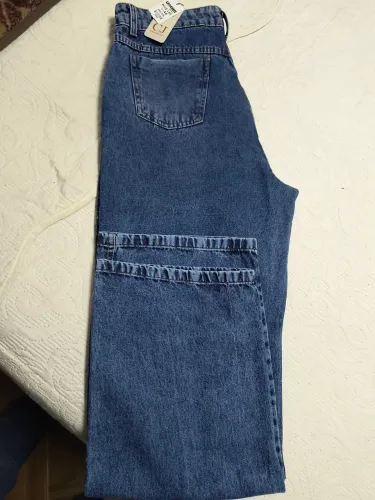 Calça jeans wide leg