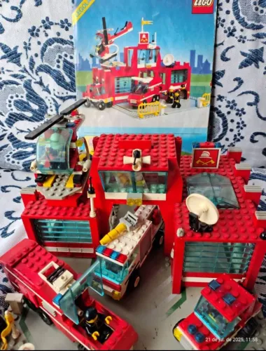 Lego Fire Station anos 90