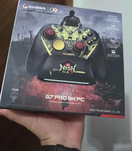 Controle Joystick Gamesir G7 PRO (Edição 8k Aimlabs) NIOH - Wireless, TMR, Novo