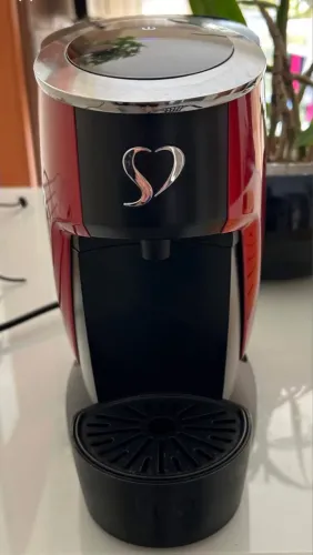 Cafeteira 3 corações touch