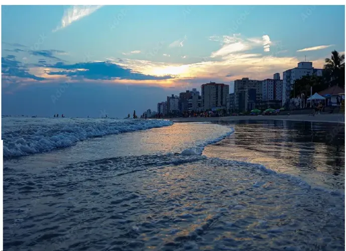 Kitnet Definitiva em Mongagua Prox.Centro-agua e luz e Wi-Fi incluso no aluguel mobiliada