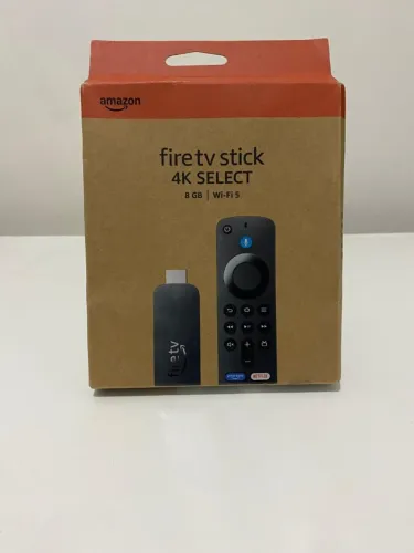 Fire TV Stick 4K Select Amazon Novo Lacrado