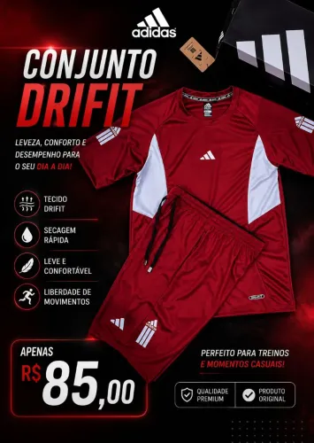 Conjunto Adidas DryFit