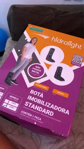     Bota Imobilizadora para Pé e Tornozelo Hidrolight - Semi Nova