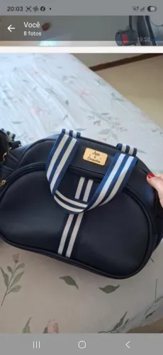 Kit bolsa maternidade Azul