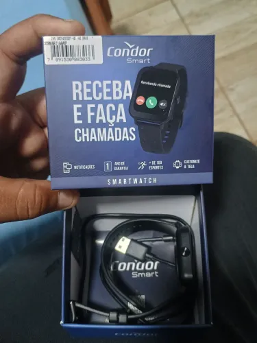 Smart condor relógio atende chamada 
