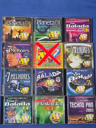 Coleção Dance Music Jovem Pan (Na balada, Planeta Dj, Techno Pan, As 7 Melhores, Outros)