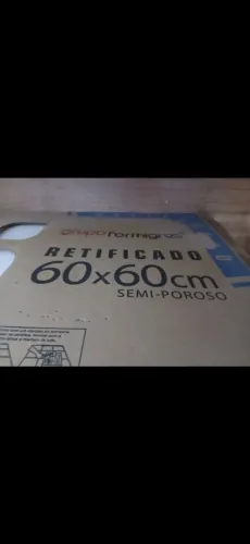 Piso retificado 60x60 4 unidades