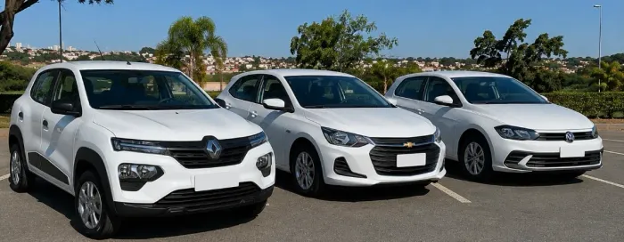 Locação aluguel aluga alugo veículo carro motorista aplicativo app 649,99 Kwid Onix Polo