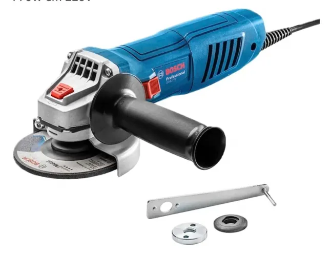 Esmerilhadeira Angular profissional Bosch GWS770 4.1/2" 770W em 220V