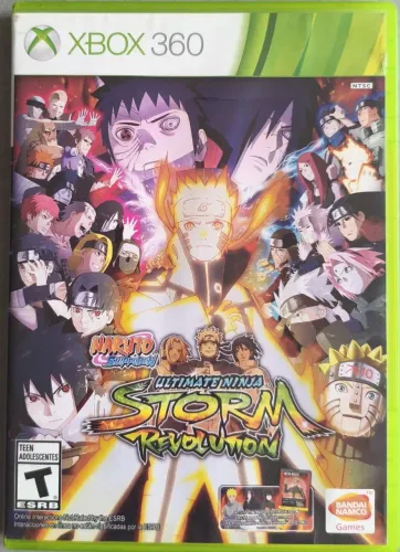 Jogo Xbox 360 - Naruto Shippuden 