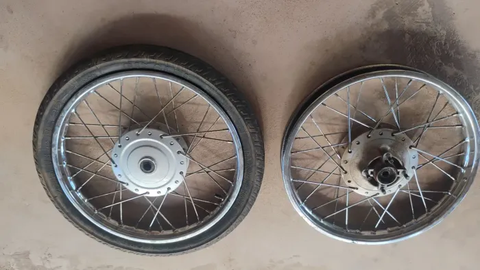 Duas rodas da fan 125