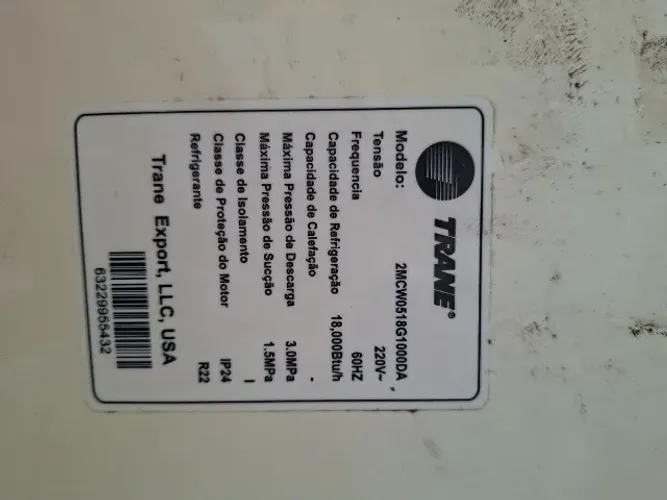 Vendo ar condicionado 18000btus Não é inverter. Valor 2000,00. A vista