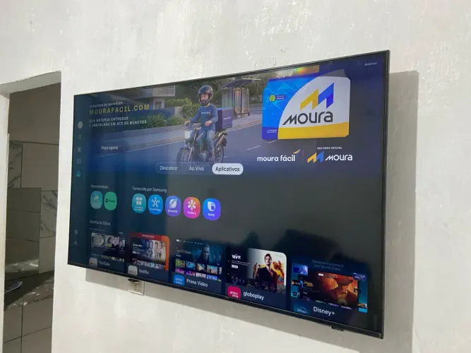 Tv Samsung smart tv crystal 50 polegadas 