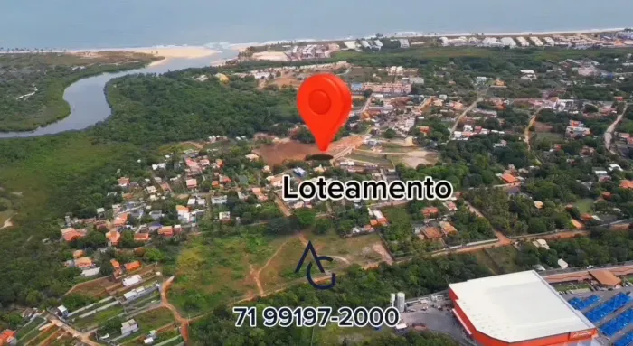 Terreno a 900m da praia em Itacimirim . Condomínio com lazer . Parcela baixa