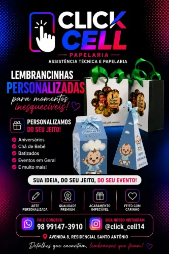 LEMBRANCINHAS PERSONALIZADAS 