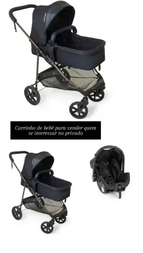 Carrinho de bebê 2em1