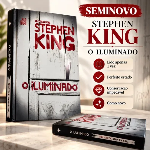 O ILUMINADO | STEPHEN KING | Biblioteca Stephen King (CAPA DURA)