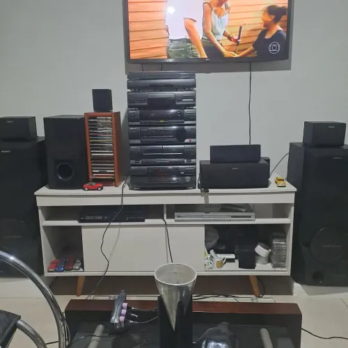 Aparelho de som sony LBT N555 completo