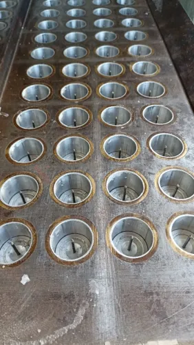 Máquina para velas de réchaud