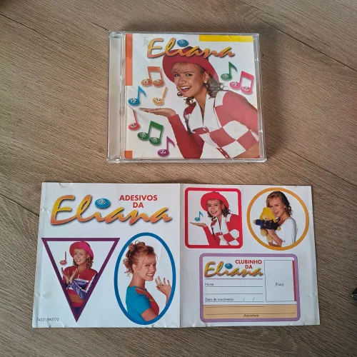 Cd Eliana 1996 - Com cartela adesivos (Leia o anúncio)