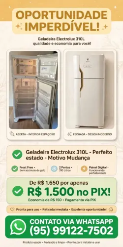 Geladeira Eletrolux